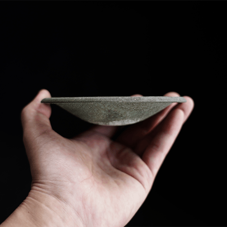 NO.187　　野口悦士　緑青丸小皿