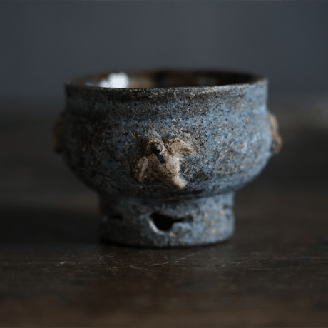 梅本尋司　U-38-1　杯　抜け雀