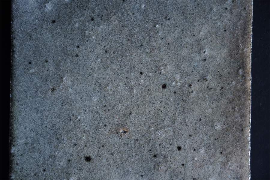 NO.204 八田亨 白掛tile plate 正方中 | JIBITA