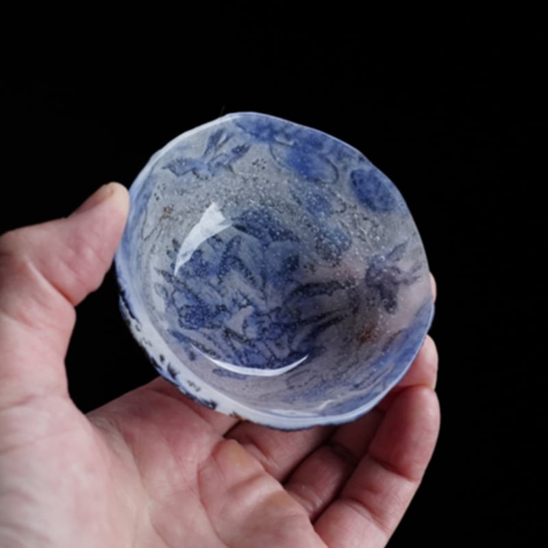 大室桃生 パート・ド・ヴェール 蓮と鳥 3 | JIBITA