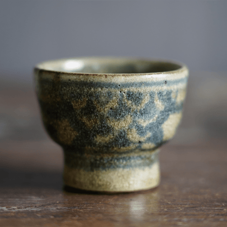 梅本尋司　U-84-1　青花杯　安南・バッチャン