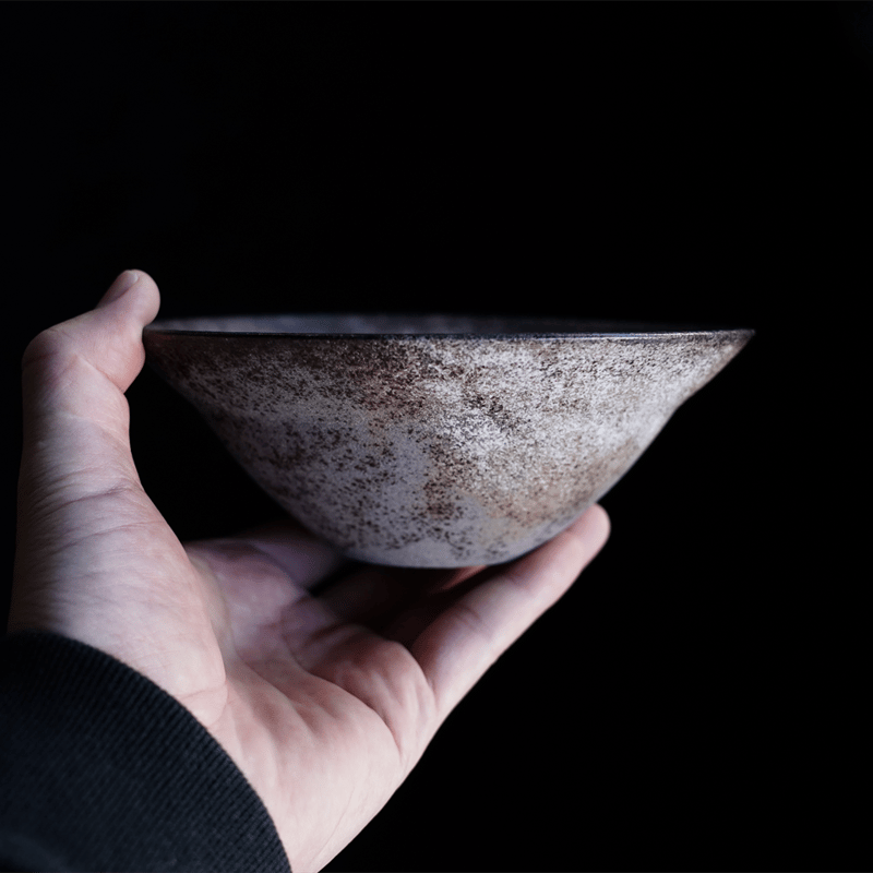 渋谷英一 リム鉢 15.5㎝ 朧 ※個体差あり | JIBITA