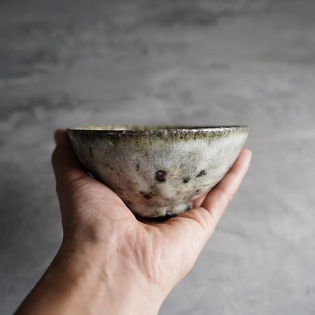 八田亨　白掛飯碗　A