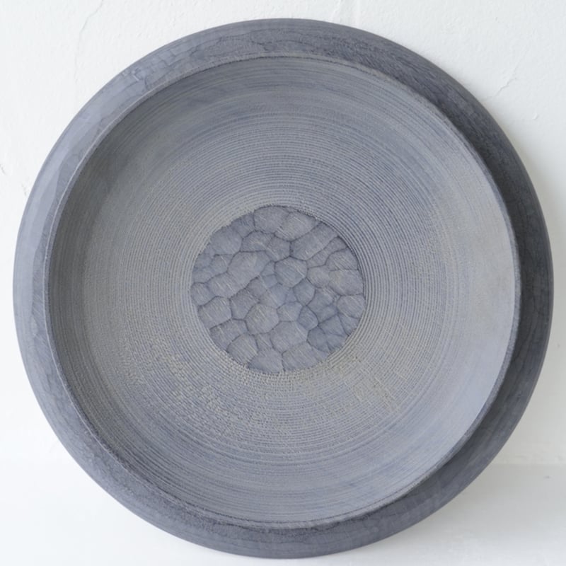 No.30 吉田欣司 台茶盤 size：大 【桜／漆】 | JIBITA