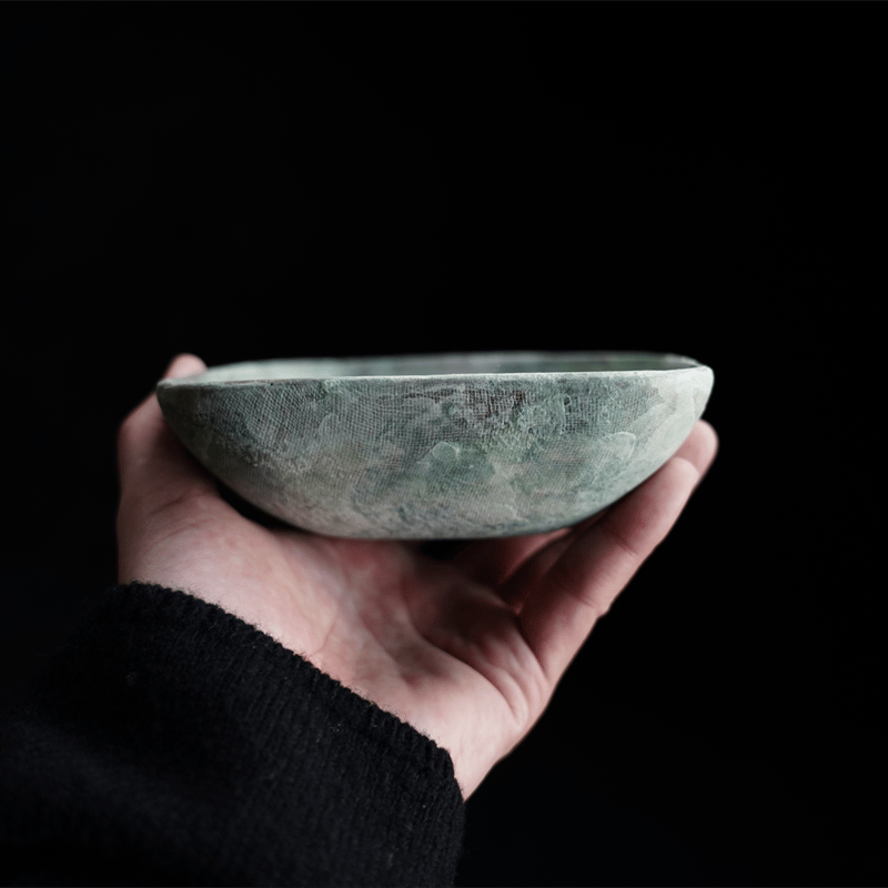 隣窯 角丸四方深鉢 w13.5㎝ B | JIBITA