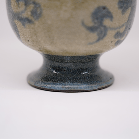 梅本尋司　U-81-4　青花脚付マグカップ　古代イスラーム