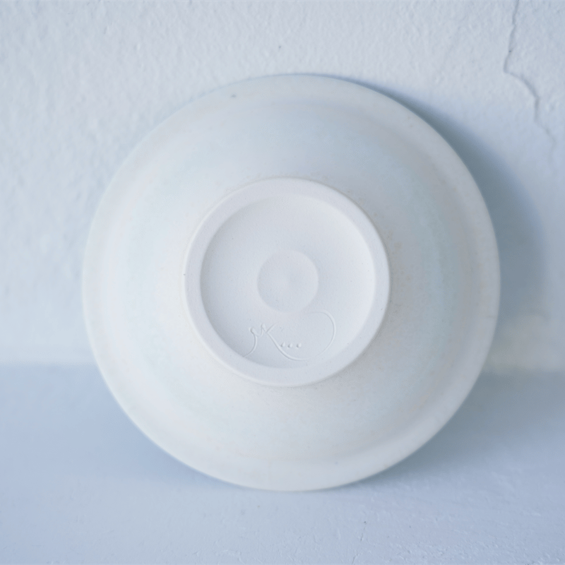 NO.6-P 岩崎龍二 Φ10.3㎝ 豆皿 アイスグリーン | JIBITA