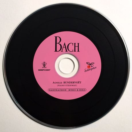 Agnelle Bundervoet plays BACH　「アニェル・ブンダヴォエ:バッハ名演集」