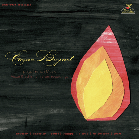 Emma Boynet plays French music ~ Victor & Schirmer 78rpm recordings　エンマ・ボワネ「フランス音楽名演集」
