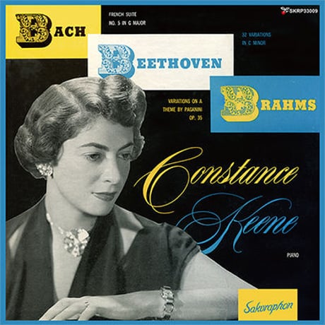 Constance Keene plays BACH, BEETHOVEN & BRAHMS (This is Digital Item)