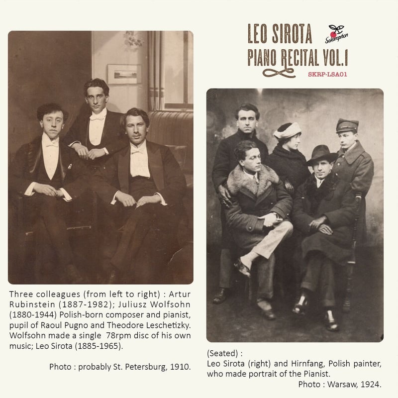 Leo Sirota : Piano Recital Vol.1 / レオ・シロタ：ピアノ・リ