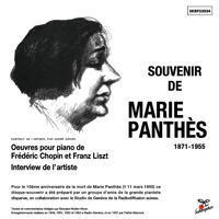 SOUVENIR DE MARIE PANTHÈS 1871-1955 / マリー・パンテ ラジオ放送録音 (This is Digital Item)