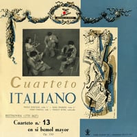 Quartette Italiano : Beethoven String Quartet No.13 in B-Flat Major, Op.130 (This is Digital Item)