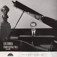 Leo Sirota : Piano Recital Vol.1 / レオ・シロタ：ピアノ・リサイタル Vol.1 (This is Digital Item)
