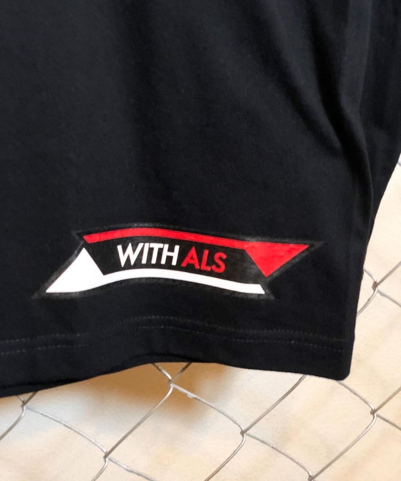 ロングTシャツB : BLACK (WITH ALSロゴ) | 01 BORDERLESS WEAR