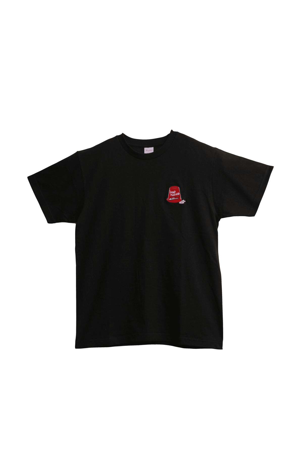 KEEP MOVING T-SHIRT (BLACK) | 01 BORDERLESS WEAR