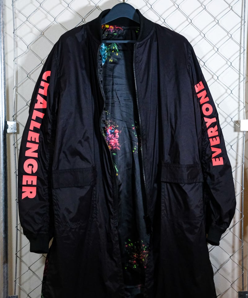 favorite MA-1 ロングジャケット レア 完売 アウター ラベンダー favorite MA-1 ロングジャケット レア 完売 アウター ラベンダー