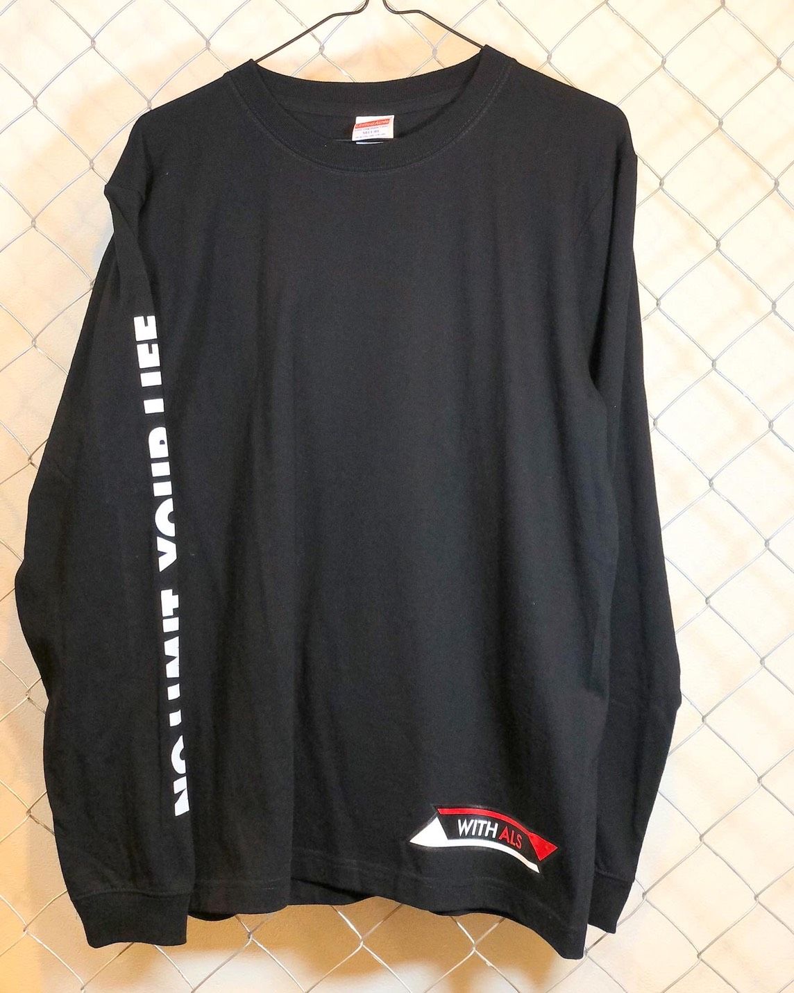 【早い者勝ち❗️】stone 長袖 ロンT ロングTシャツ ブラックL ロングTシャツB : BLACK (WITH ALSロゴ) | 01 BORDERLESS WEAR