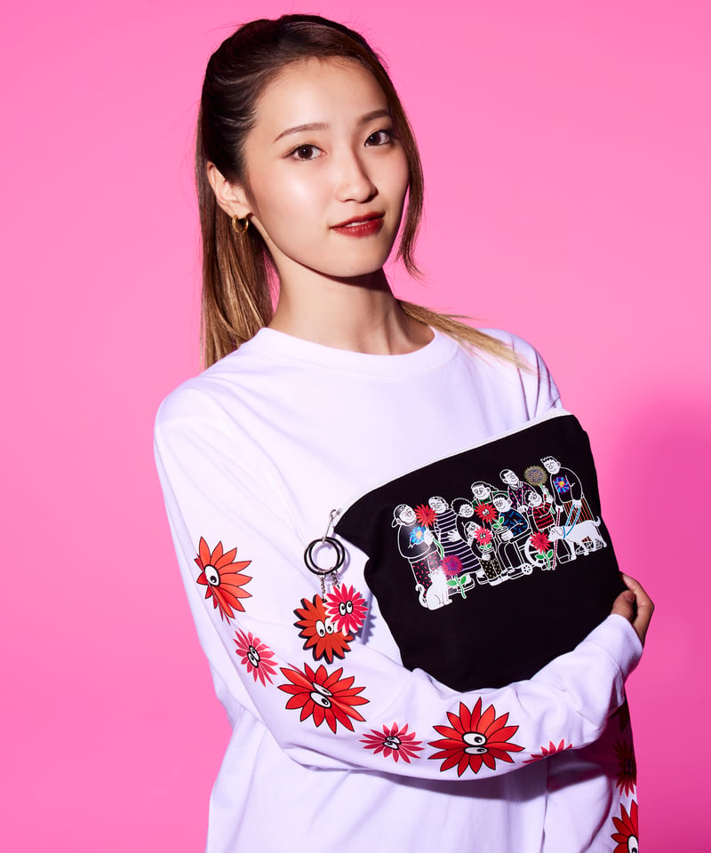 DIFFERENT チャリティーロングTシャツ WHITE | 01 BORDERLESS WEAR