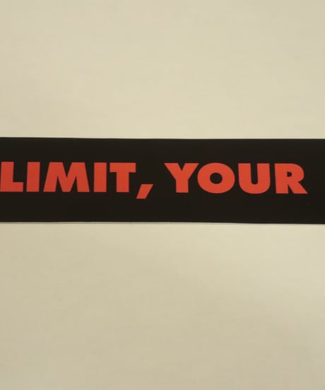 Charity Sticker (NO LIMIT,YOUR LIFE.)
