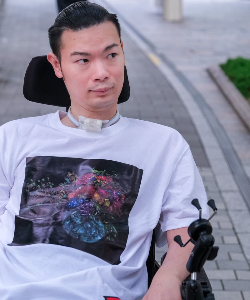 PeaceandAfter×Azuma Makoto 東信　フラワーTシャツ　M EVERYONE, CHALLENGER.チャリティーTシャツ (ICE ver) | 01