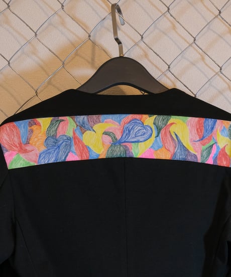 01BORDERLESS WEARジャケット Wearable ART×kanoco Lサイズ