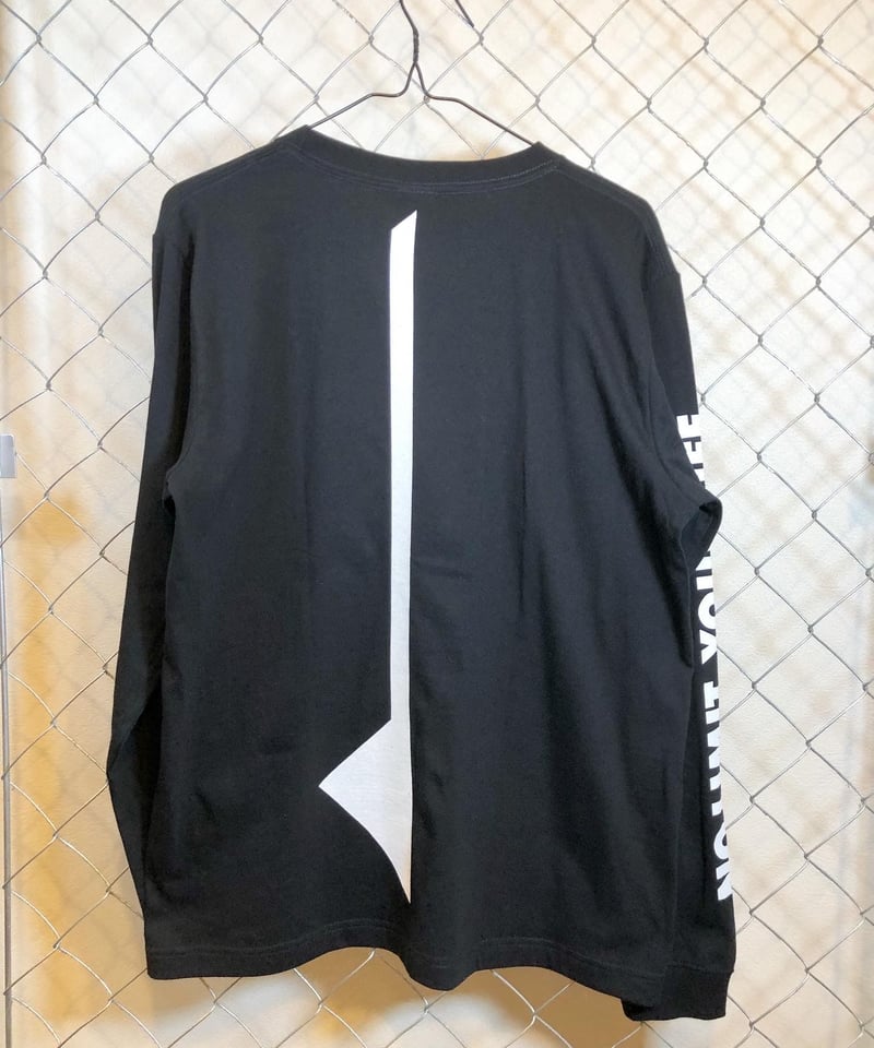 ロングTシャツB : BLACK (WITH ALSロゴ) | 01 BORDERLESS WEAR