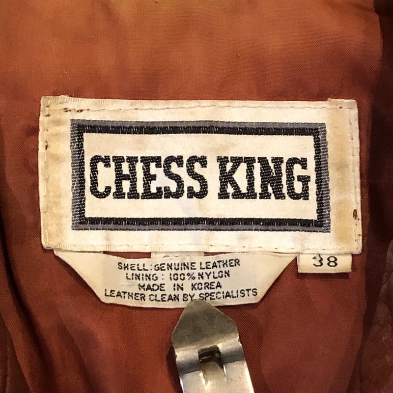 70's CHESS KING レザージャケット | Clothing&Antiques Fun