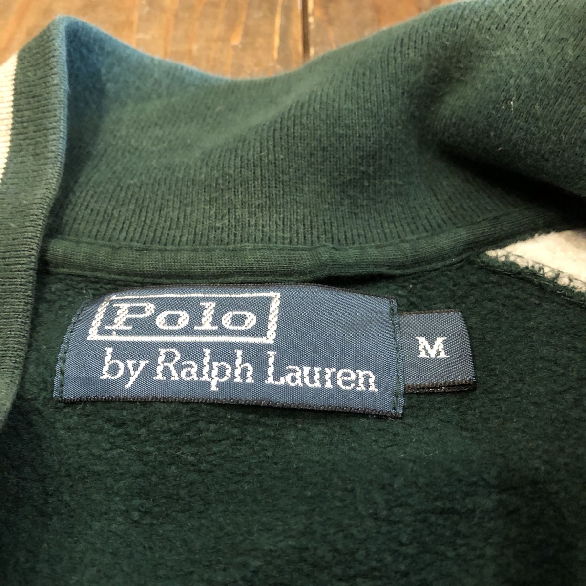 90's〜 Polo Ralph Lauren ジップアップスウェットスタジャン