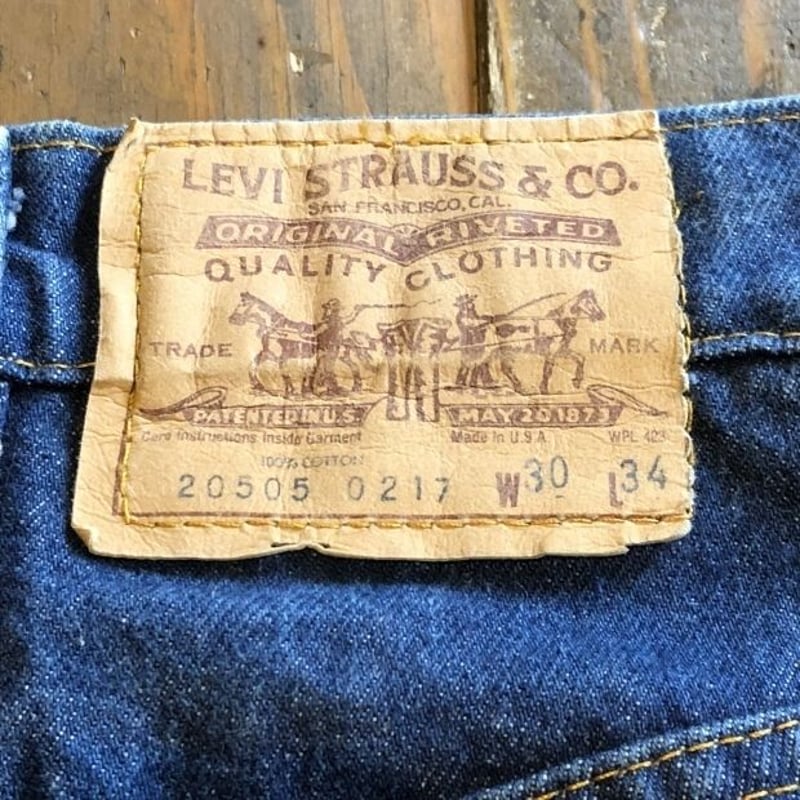 Levi’s 505　オレンジタブ