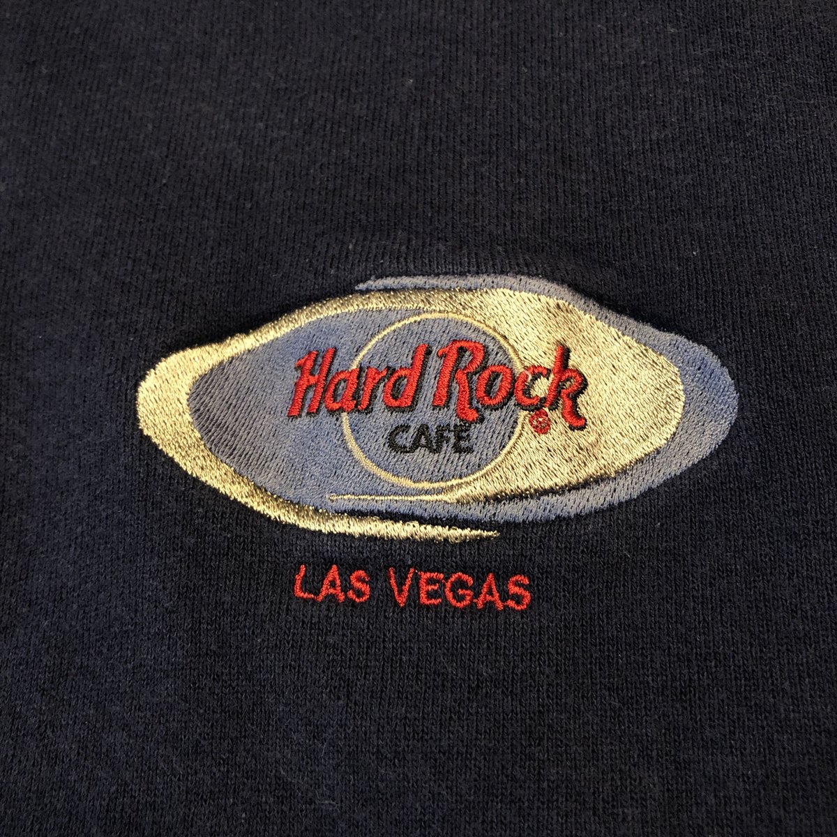 Hard Rock Cafe ハーフジップ スウェット ロゴ ビッグシルエット