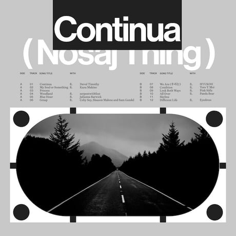 Nosaj Thing / Continua / CD / 輸入盤