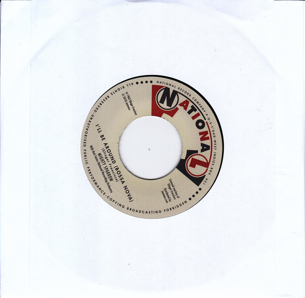 Mighty Sparrow / TOUR OF JAMAICA / 7inch