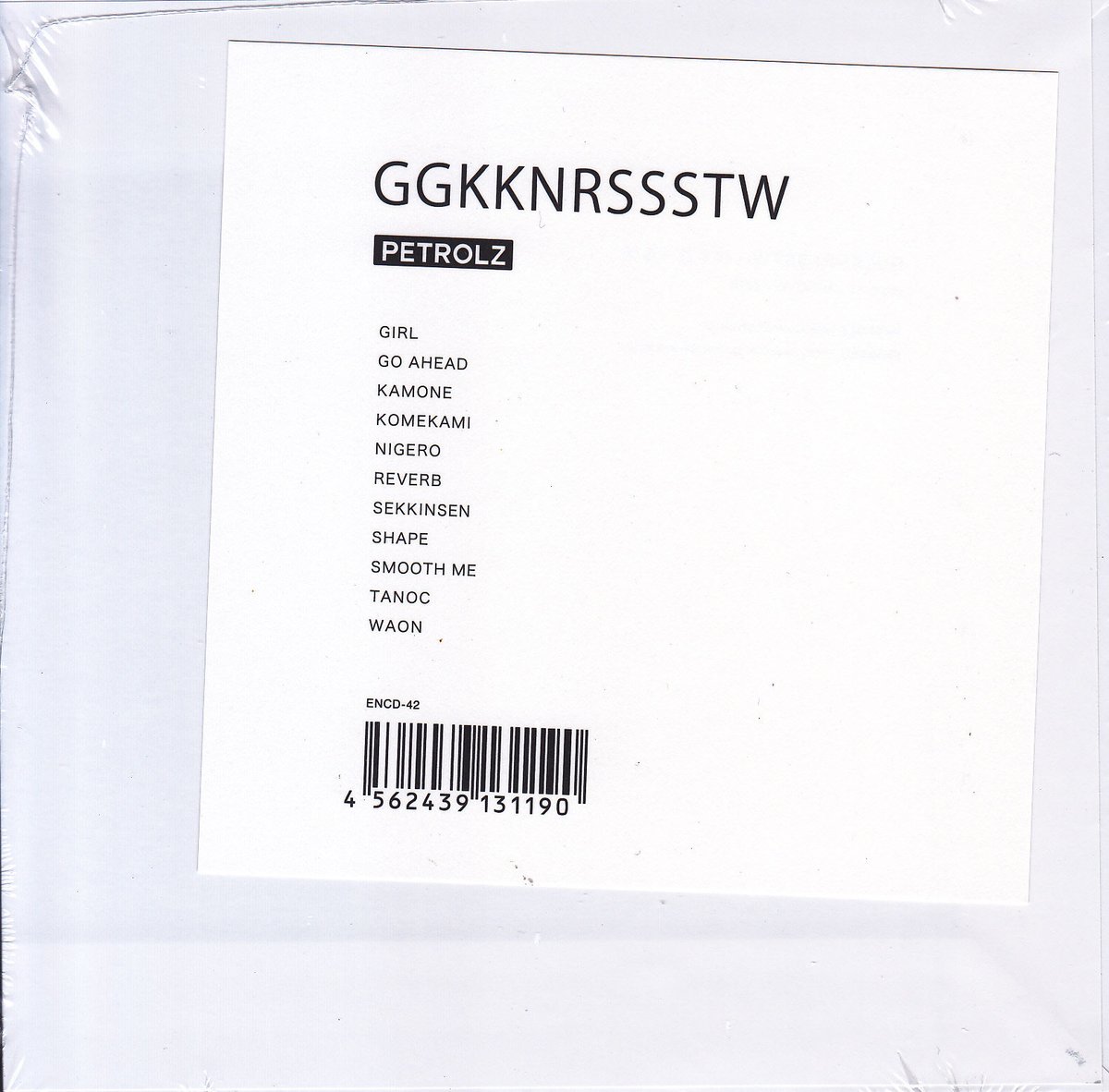 PETROLZ / GGKKNRSSSTW / CD | PICKUP ONLINE SHOP