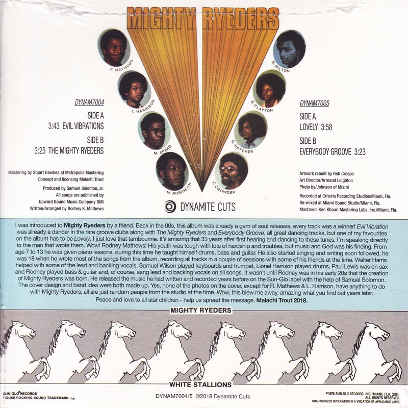 MIGHTY RYEDERS / EVIL VIBRATION COLLECTION / 7i