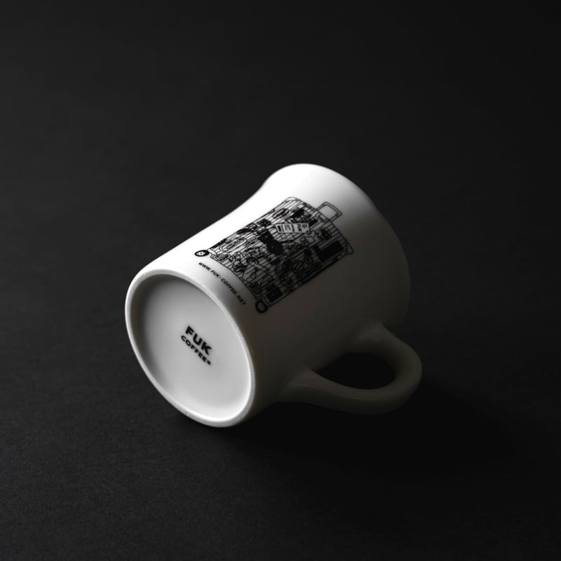 ニシクボサユリデザイン＞3レター マグカップ | FUK COFFEE