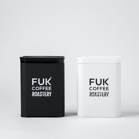 FUK COFFEE キャニスター & FUK COFFEE オリジナルブレンド豆 150g ギフト