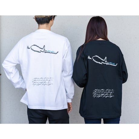 ＜OSAMUデザイン＞TAKE OFF ロングスリーブＴシャツ
