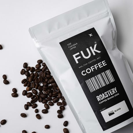 【中深煎り】FUK COFFEE オリジナルブレンド豆 250g