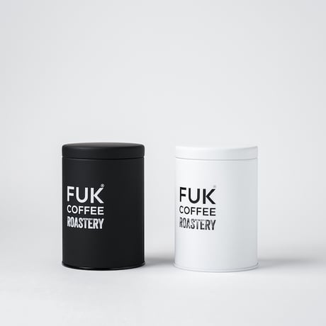 FUK COFFEE キャニスター & FUK COFFEE オリジナルブレンド豆 250gギフト