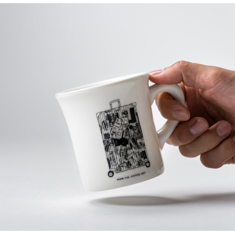ニシクボサユリデザイン＞3レター マグカップ & FUK COFFEE オリジナル
