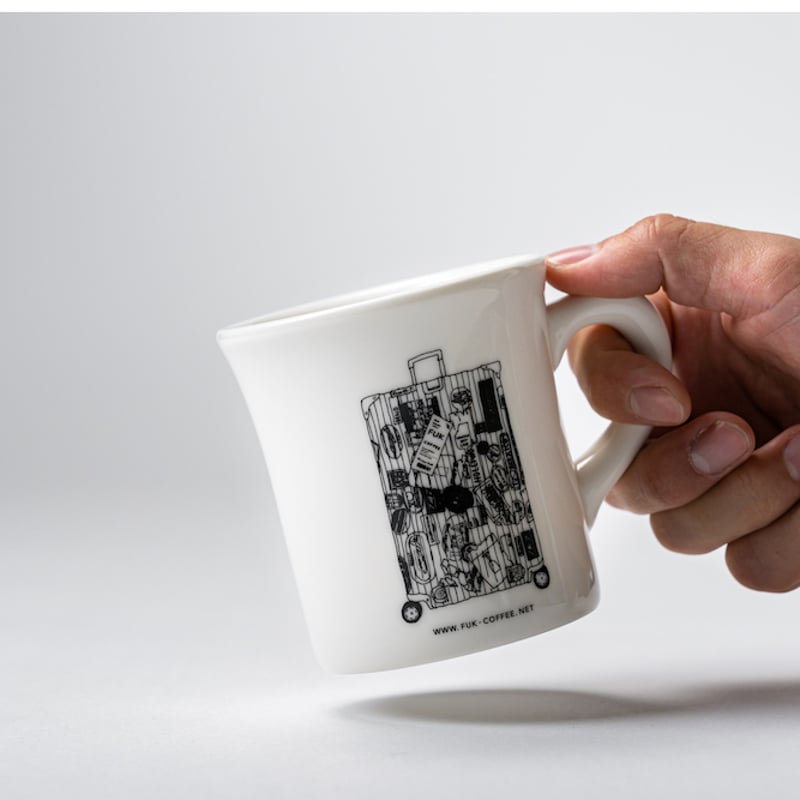 ニシクボサユリデザイン＞3レター マグカップ | FUK COFFEE