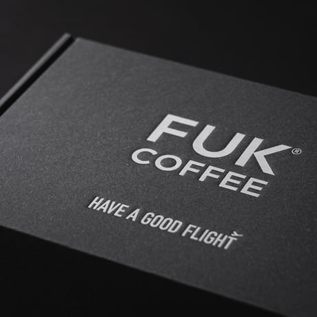 FUK COFFEE キャニスター & FUK COFFEE オリジナルブレンド豆 150g ギフト