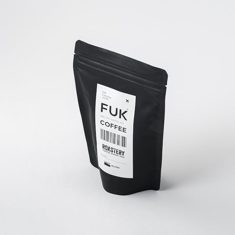 ＜ニシクボサユリデザイン＞3レター マグカップ & FUK COFFEE オリジナルブレンド豆 150g ギフト
