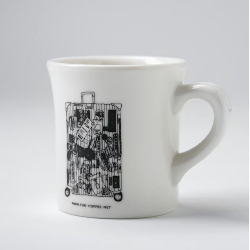 ニシクボサユリデザイン＞3レター マグカップ | FUK COFFEE