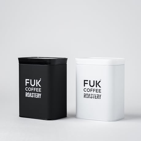 FUK COFFEE キャニスター & FUK COFFEE オリジナルブレンド豆 150g ギフト