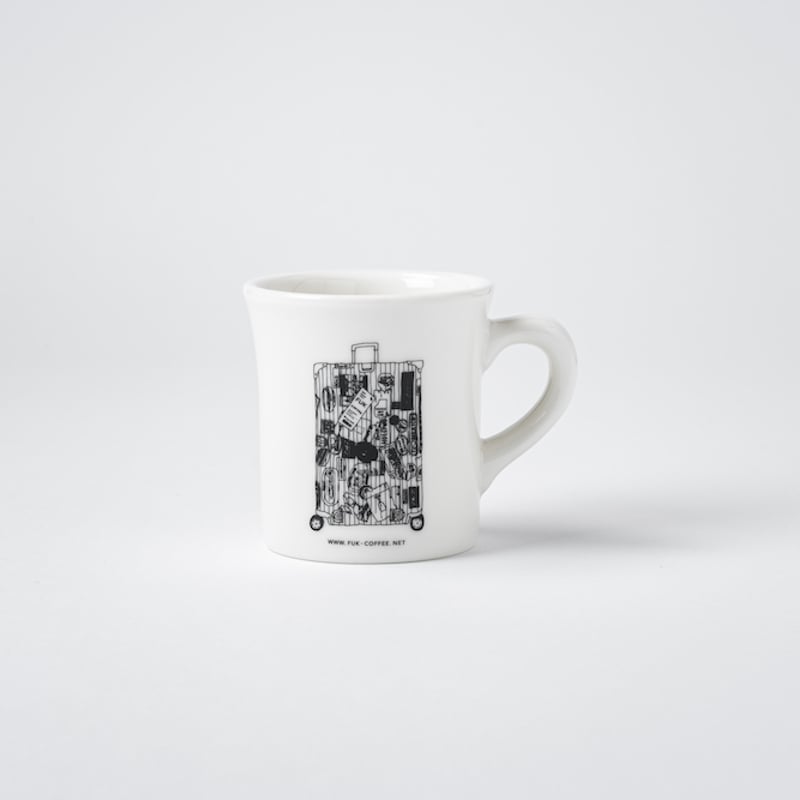 ニシクボサユリデザイン＞3レター マグカップ & FUK COFFEE オリジナル