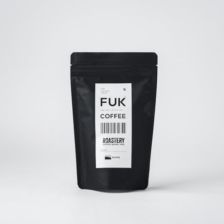 ＜ニシクボサユリデザイン＞3レター マグカップ & FUK COFFEE オリジナルブレンド豆 150g ギフト