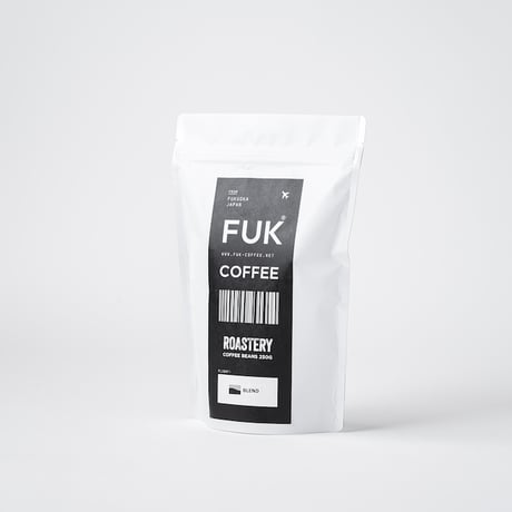 ＜ニシクボサユリデザイン＞3レター マグカップ  & FUK COFFEE オリジナルブレンド豆 250g ギフト