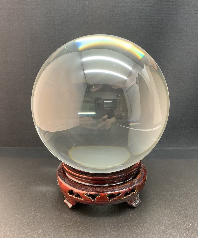 占い師さんと言えば！の 水晶丸玉（人工水晶） | うさぎ屋